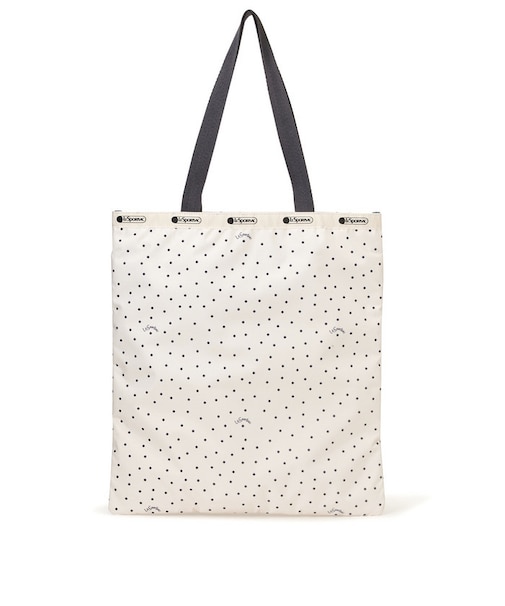 LARGE EMERALD TOTE プレイフルドッツ