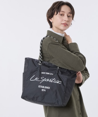 ML 2 WAY TOTE         2ウェイブラック/グレーカモ