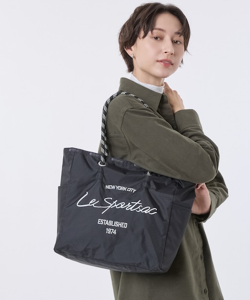 ML 2 WAY TOTE         2ウェイブラック/グレーカモ