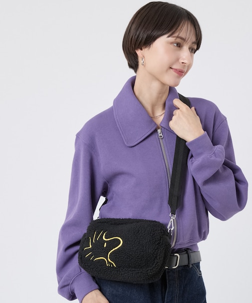E/W MOBILE CROSSBODY ブライトウッドストック