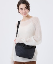 SMALL BUCKET TOTE ブラッククロスデボス