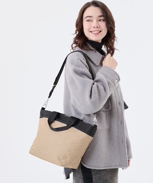 GH MINI N/S TOTE ビジューブラックグレー｜レスポートサックの通販