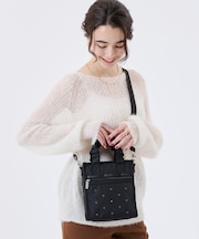 GH MINI N/S TOTE ビジューブラックグレー