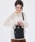 GH MINI N/S TOTE ビジューブラックグレー