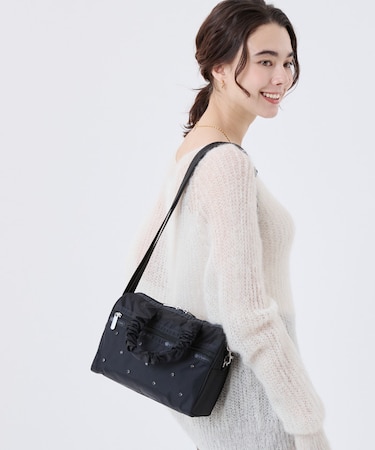 GH EVERYDAY SM SATCHEL  ビジューブラックグレー