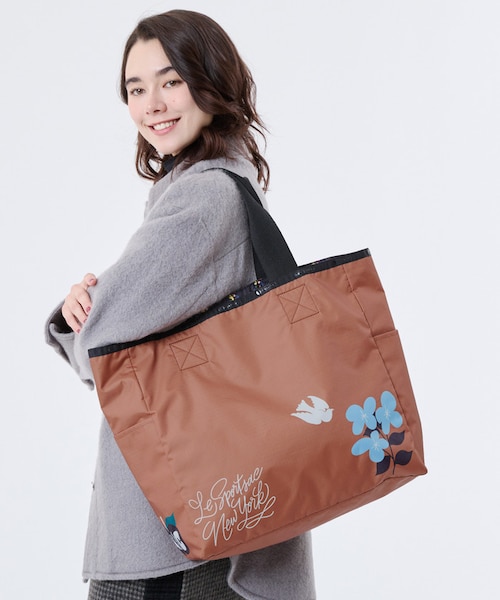 LG REVERSIBLE TOTE ガーデンオブNYC RT｜レスポートサックの通販