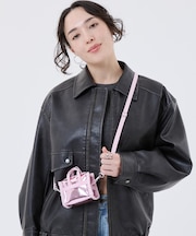 MIR MICRO BAG ピンクアメジスト