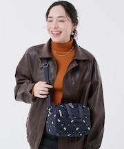 EVERYDAY SM SATCHEL フローラルラティスEMB