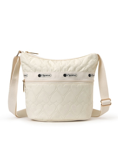 MINI BUCKET SHOULDER BAG エクリュハートデボス