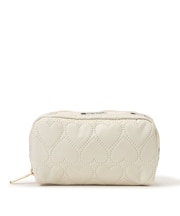 RECTANGULAR COSMETIC エクリュハートデボス