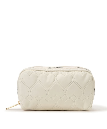 RECTANGULAR COSMETIC エクリュハートデボス