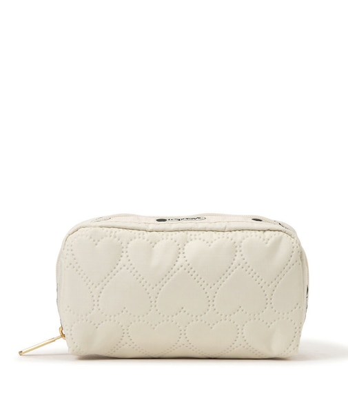 RECTANGULAR COSMETIC エクリュハートデボス