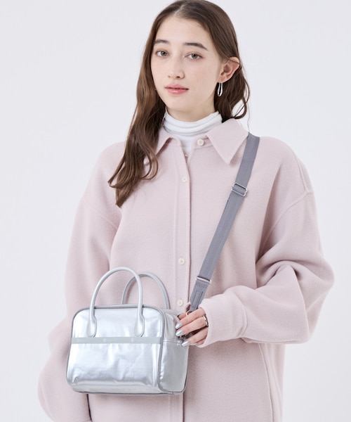 レスポートサック SQUARE TH CROSSBODY アップタウン SQUARE TH CROSSBODY アップタウンシルバーシャイン/シルバー