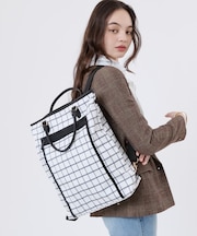 EVERYDAY TH CITY BKPK アップタウンモノチェック/ブラック