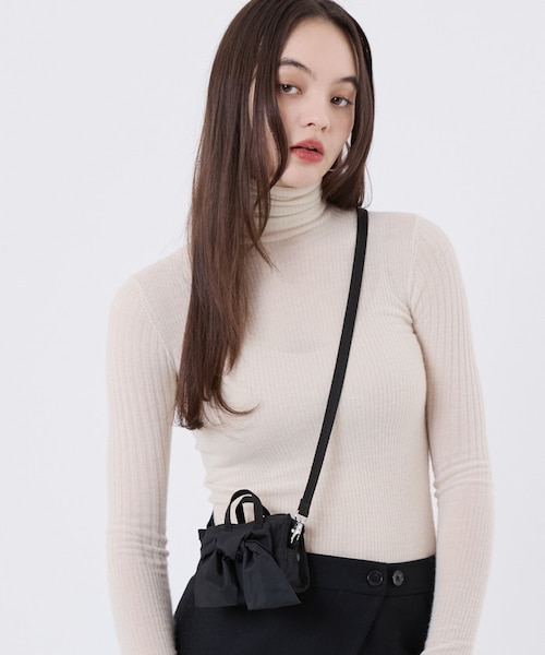 BOW MICRO BAG ブラックボウズ｜レスポートサックの通販｜&mall
