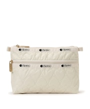 COSMETIC CLUTCH エクリュハートデボス