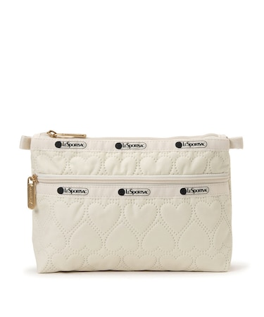 COSMETIC CLUTCH エクリュハートデボス