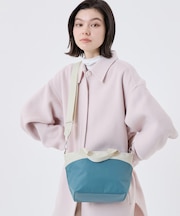 SMALL BUCKET TOTE ブルーインディゴ/ベージュ
