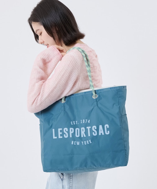 LARGE 2 WAY TOTE 2ウェイブルーインディゴ/メレンゲ