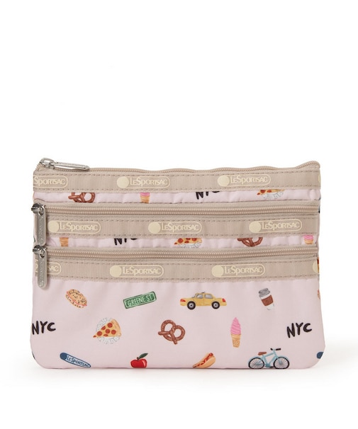 3ZIP COSMETIC NYCアイコンズピンク