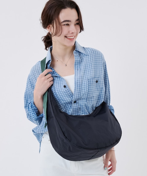 LG HAMMOCK ADJ BAG ディープシー/ボトルグリーンウェビング