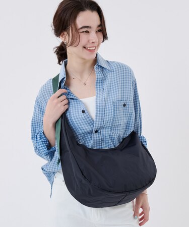 LG HAMMOCK ADJ BAG ディープシー/ボトルグリーンウェビング