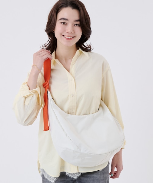 LG HAMMOCK ADJ BAG メレンゲ/マンダリンウェビング