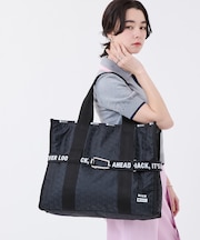 MSGM LG BOAT TOTE ボートトートブラックジャカード