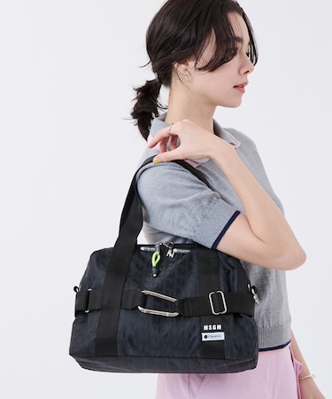 MSGM E/W COMMUTER TOTE コミューターブラックジャカード