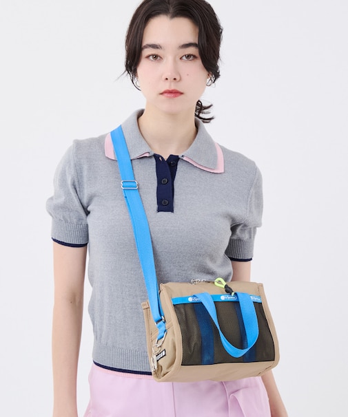 MSGM METRO XBODY メトロカーキ/ブルー