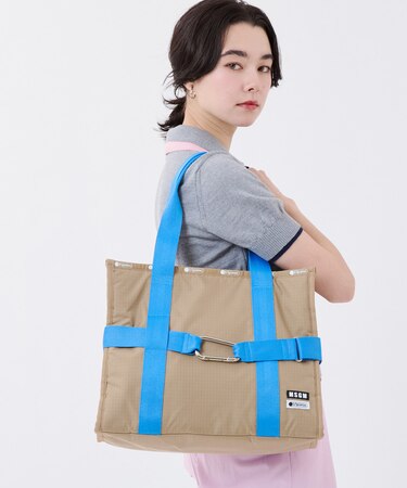MSGM MD BOAT TOTE MDボートトートカーキ