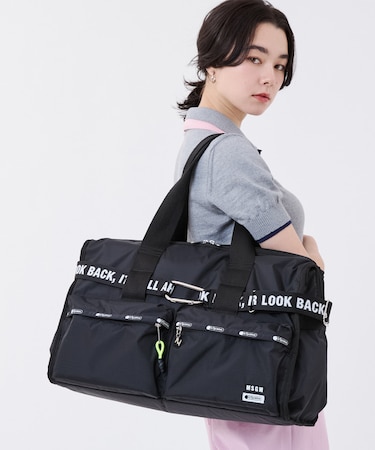 MSGM CARGO DUFFEL ダッフルブラック