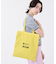 MSGM LG EMERALD TOTE ロゴトートイエロー