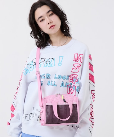MSGM METRO XBODY メトロピンクジャカード