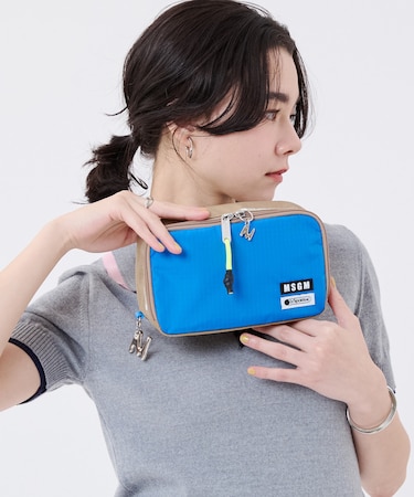 MSGM MD COSMETIC コスメティックブルー/カーキ