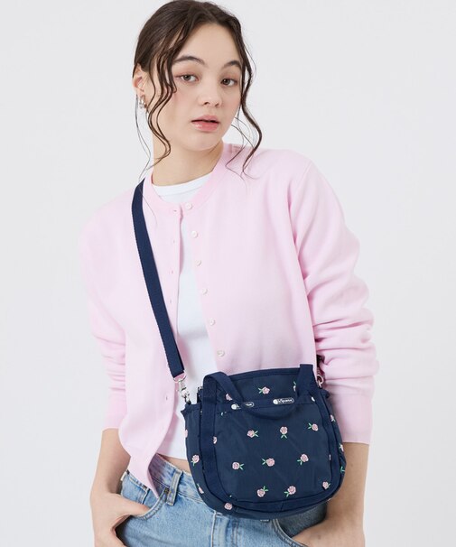 SMALL JENNI ピンクローズエンブロイダリー