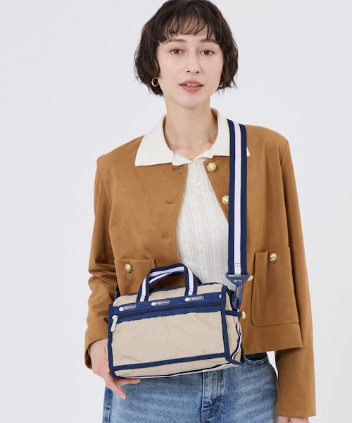 MINI DUFFEL CROSSBODY スペクテイターボーン/ネイビー 