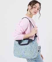 DELUXE EASY CARRY TOTE タペストリーフラワーブルー