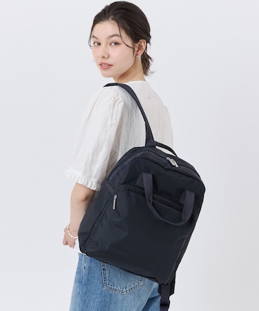 MEDIUM E/W BACKPACK ディープシーブルー