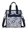 MINI N/S TOTE フローラルレースネイビー
