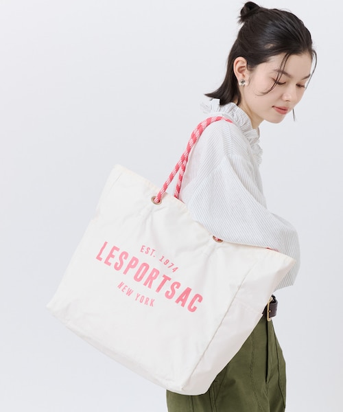 LARGE 2 WAY TOTE 2ウェイメレンゲ/コーラルパンチ|レスポートサック LARGE 2 WAY TOTE 2ウェイメレンゲ/コーラルパンチ|レスポートサック