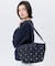 BUCKET TOTE W PEARLS ディープシーパール