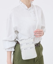 3 ZIP CROSSBODY メレンゲ2