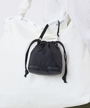 DRAWSTRING BUCKET CHARM リサイクルドブラックJP