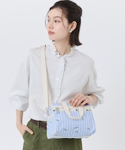 EVERYDAY SM SATCHEL ジャスミンストライプ