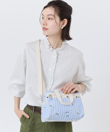 EVERYDAY SM SATCHEL ジャスミンストライプ