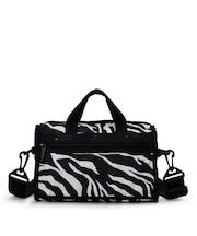 MINI DUFFEL CROSSBODY クリームブラックゼブラ
