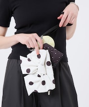 BOW MULTI POUCH SET ポルカドットマルチスナイデル