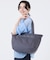 ESSENTIAL E/W ZIPTOP TOTE シャドウグレーC