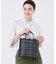 WOVEN MED DRAWST TOTE マルチメッシュノワール